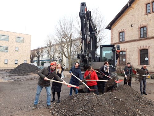 Spatenstich Hans-Thoma-Grundschule